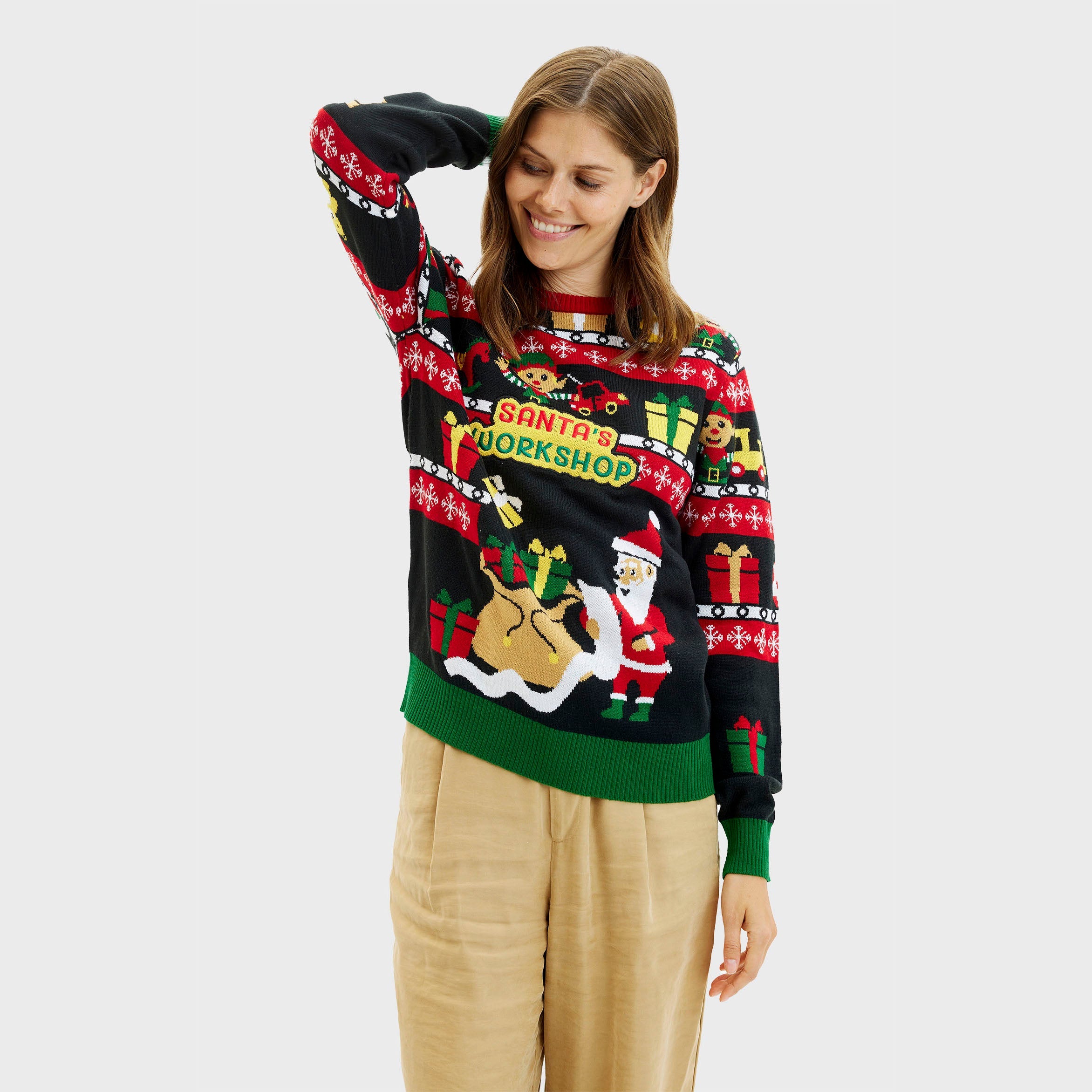 Santa’s Workshop christmas sweater - herren